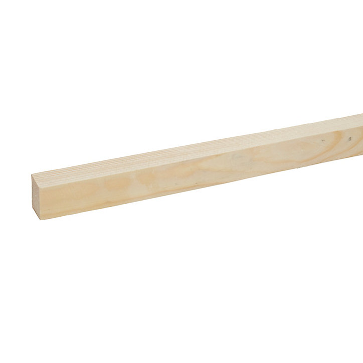 Tasseau brut ép 25 mm x l 50 mm x L 2 400 mm - 4 paquets