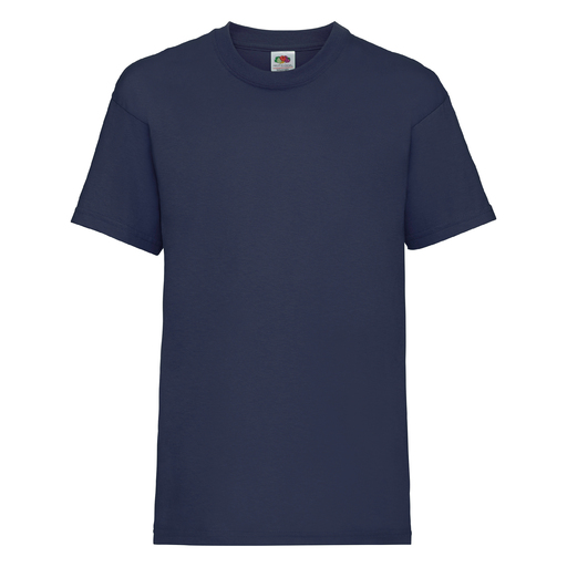 Camiseta básica de manga curta 100% algodão (pacote com 2)
