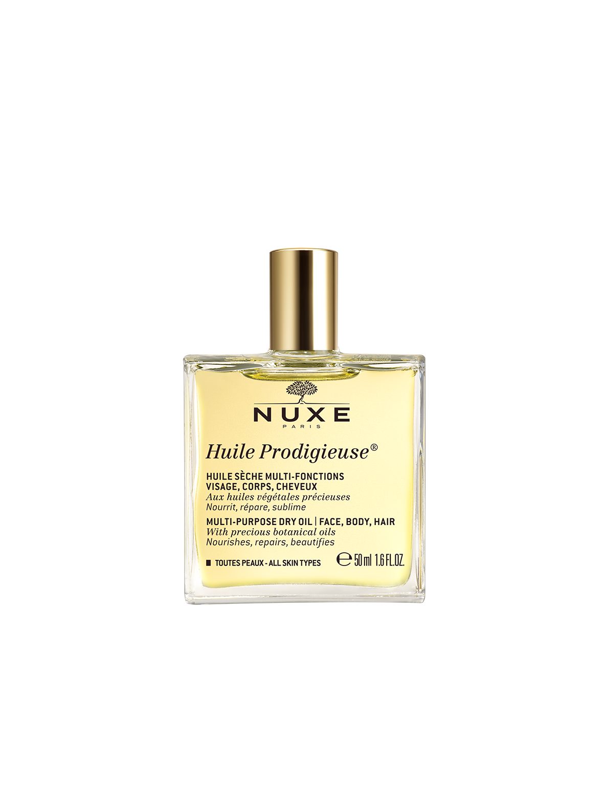 NUXE Huile Prodigieuse<br>50 ml, Visage Corps Cheveux