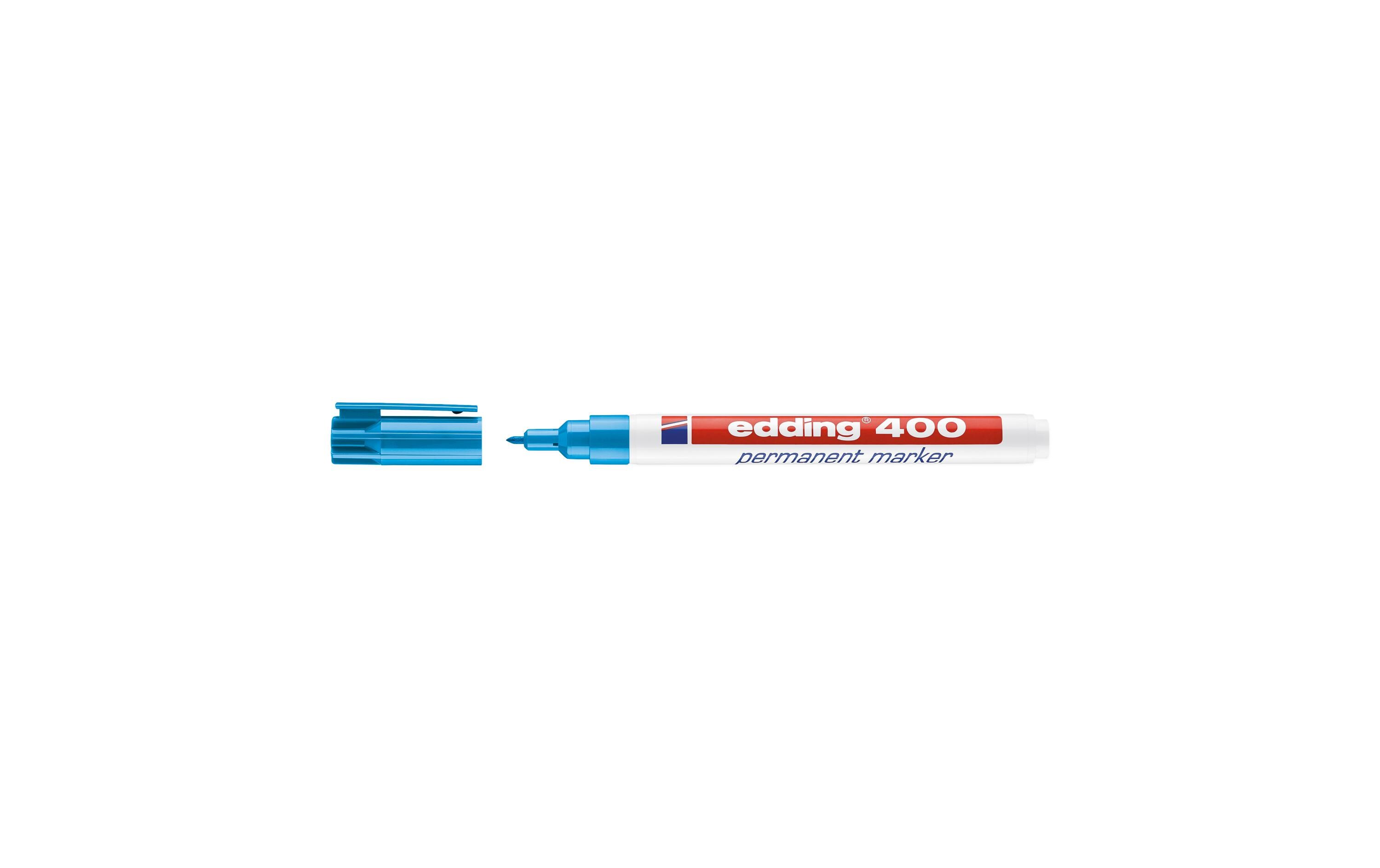 Permanent-Marker 400 HellblauPermanentmarker zum feinen Markieren und Beschriften
