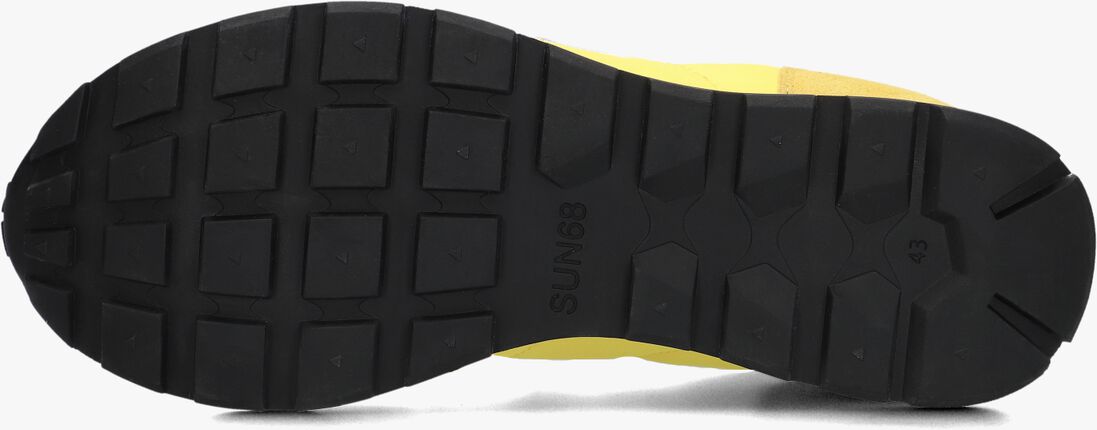 SUN68 gele sun68 lage sneakers tom solid nylon men