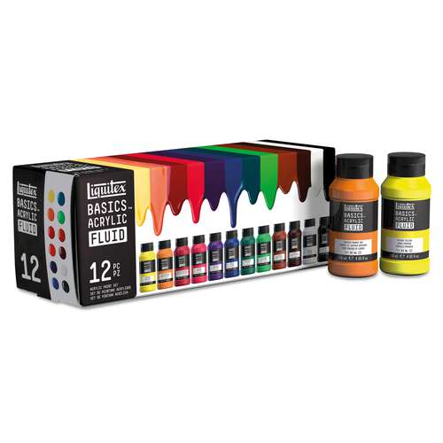 Liquitex® BASICS™ FLUID Acrylfarbe, Sets
