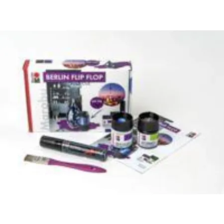Marabu Flip-Flop Farbe BERLIN FLIP FLOP Set Freak Out