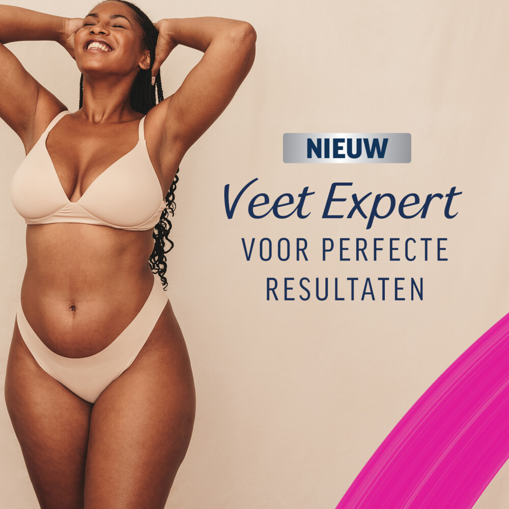 Veet Expert Waxstrips Benen Sensitive40 stuks
