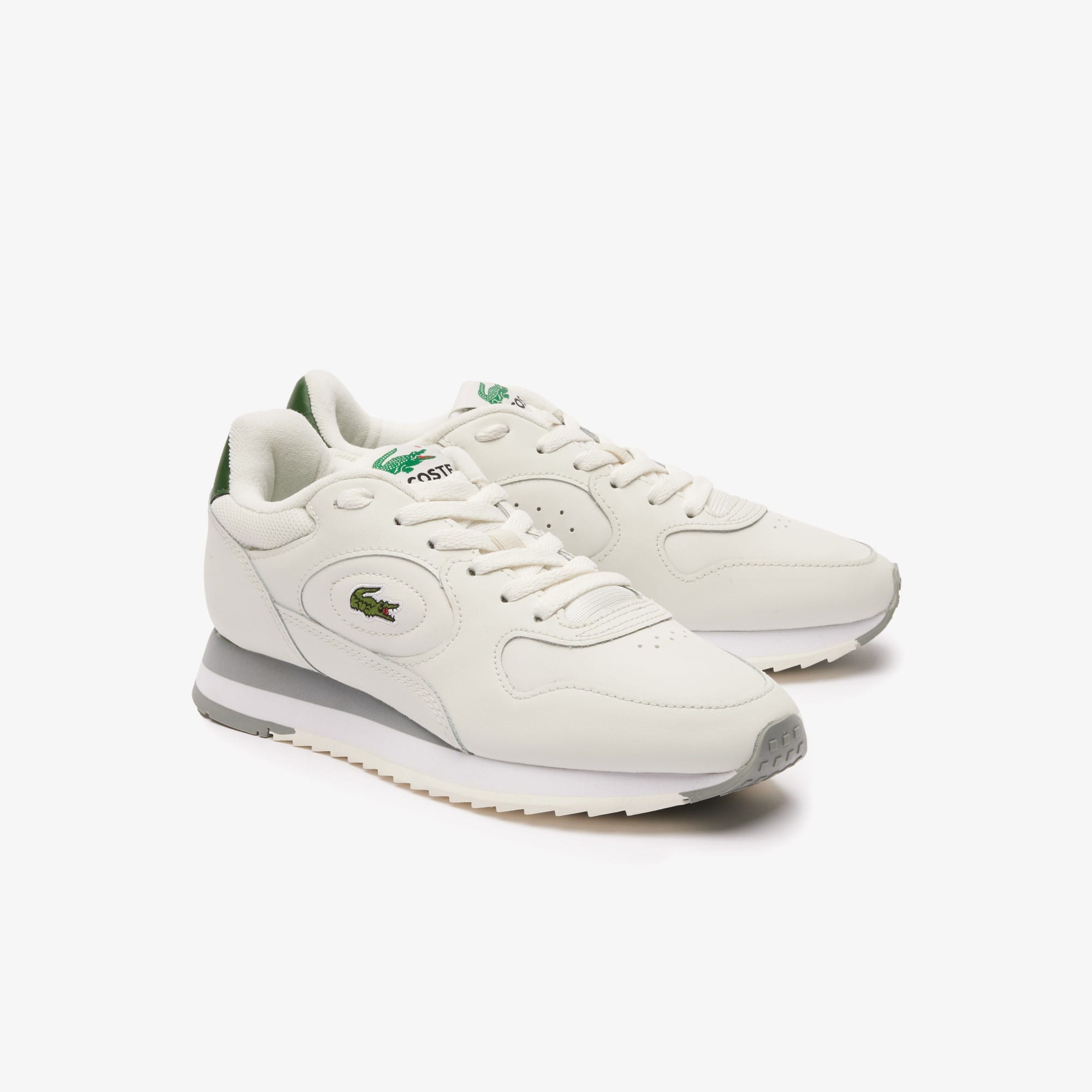 Sneakers Linetrack femme en cuir Sneakers - Blanc - Lacoste - Femme