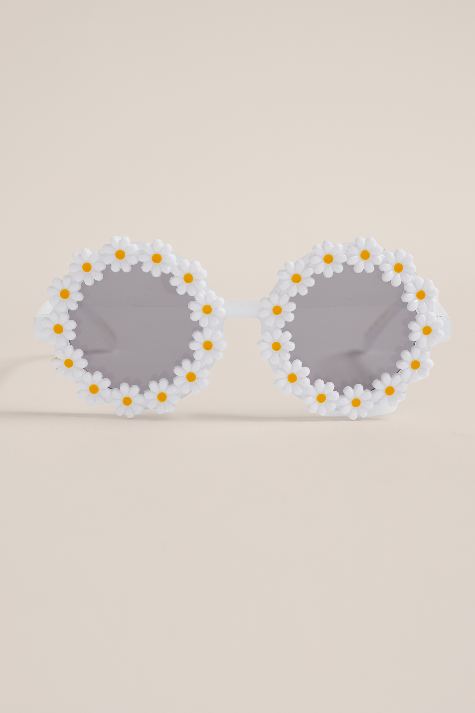 Meisjes zonnebril WE Fashion Wit