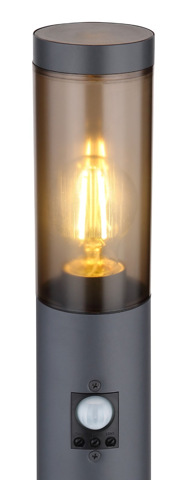 Außenleuchte - anthrazit - Bewegungssensor - 80 cm