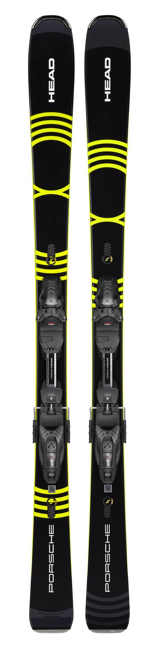 Head| Skier PORSCHE 8 inkl. Bindung Protektor GW 13 und Skibag