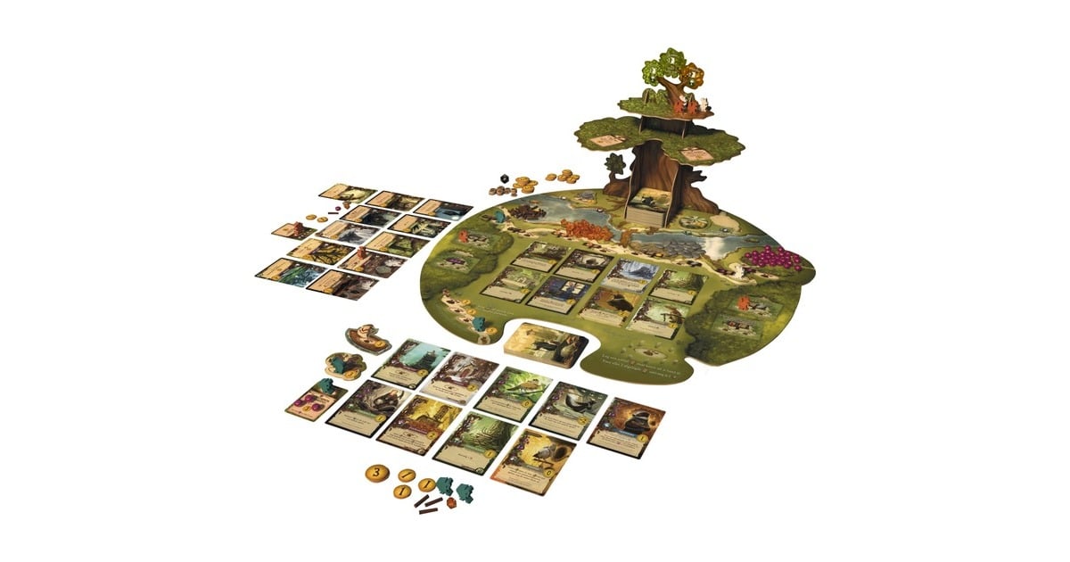 White Goblin GamesEverdell Bordspel  (Nederlands, 1 - 4 spelers, 40 minuten, Vanaf 10 jaar)