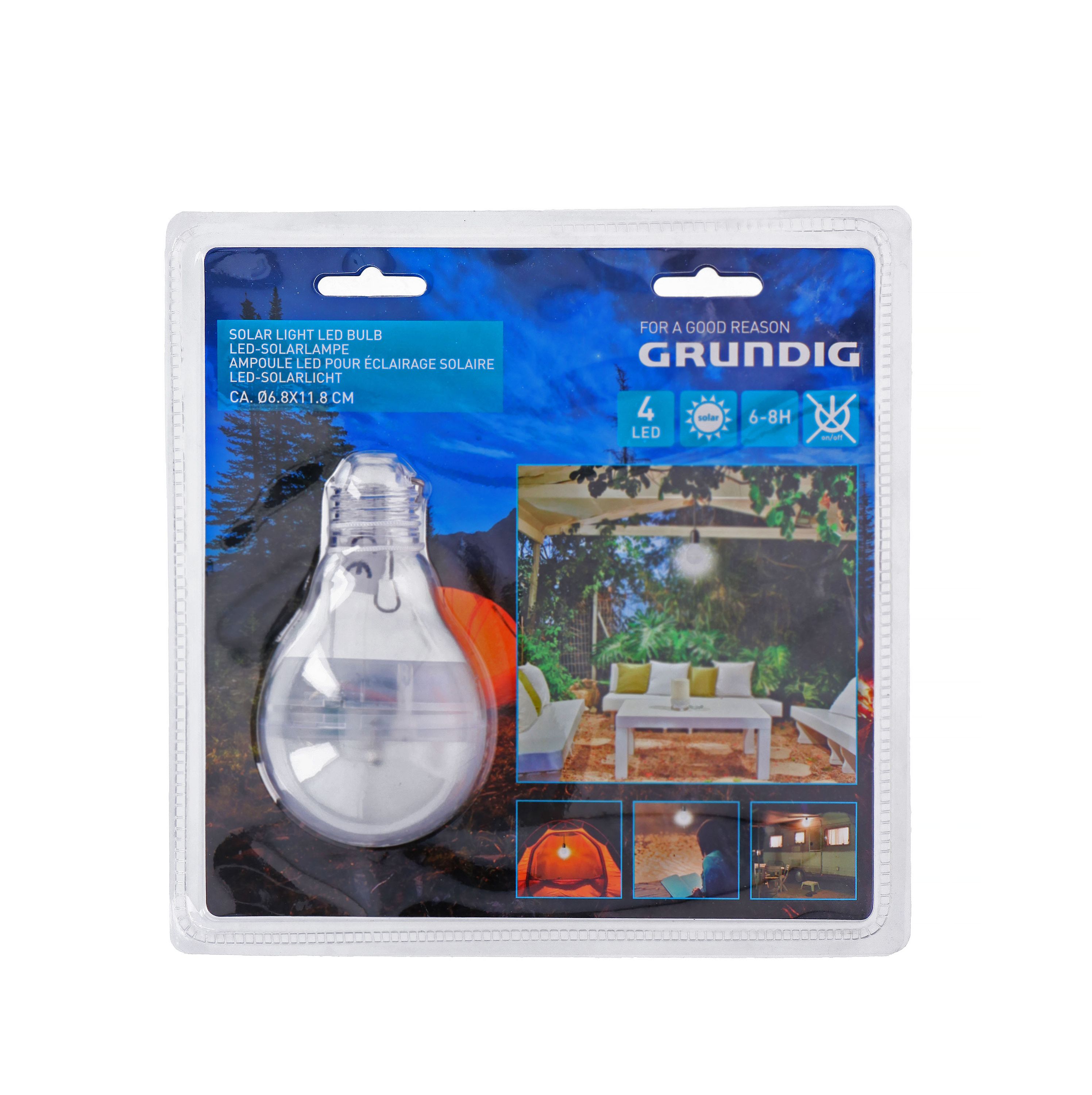 LED Solarlampe Glühbirne