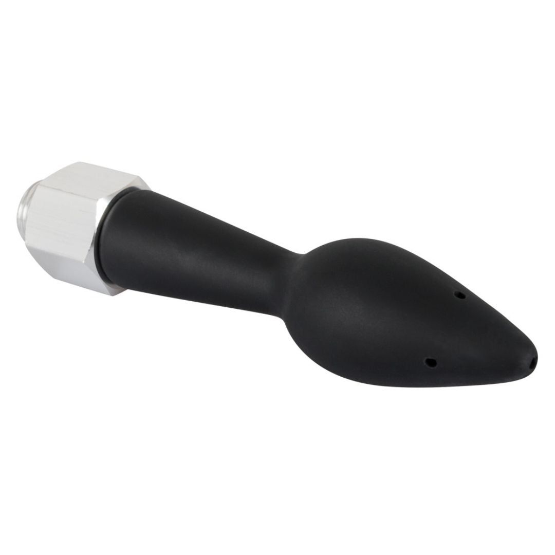 Analplug plus Intimdusche mit Gewinde | Anale Dehnung, Plug mit 5 Löchern, Silikon | You2Toys