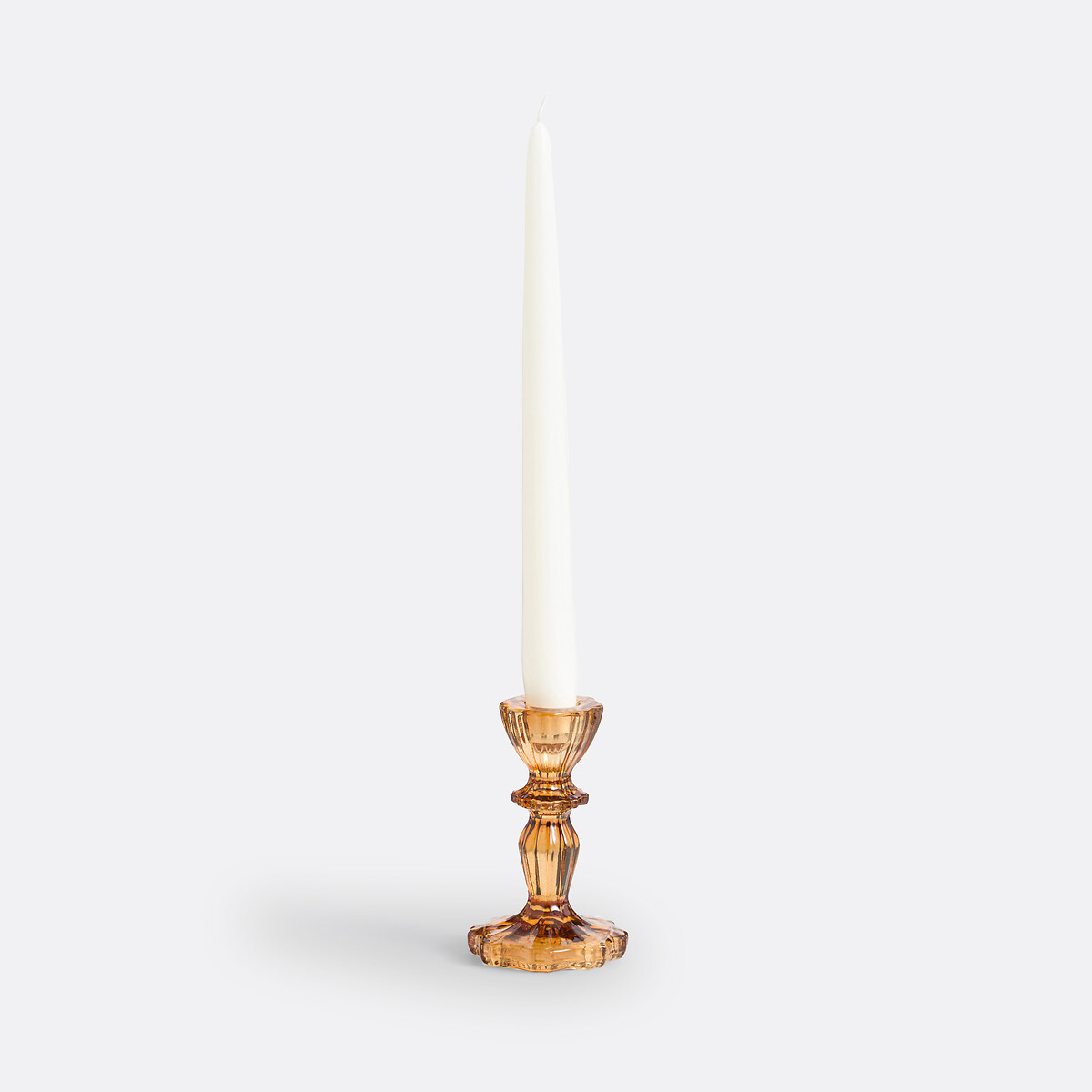 LA REDOUTE INTERIEURS<br>Castiçal de vidro Alt.10,3 cm, Carsa