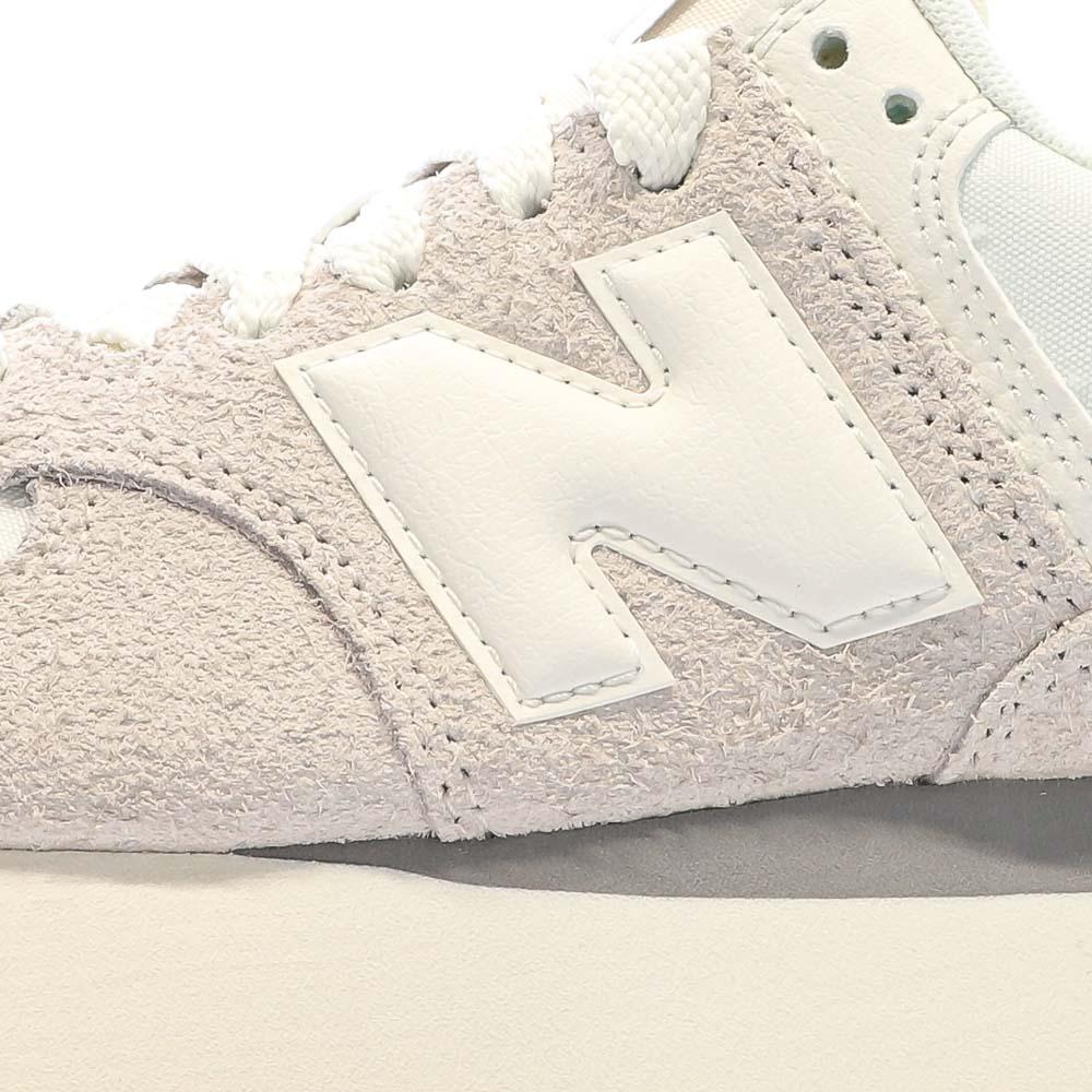 New Balance Baskets Compensé Beige Femme New Balance 574