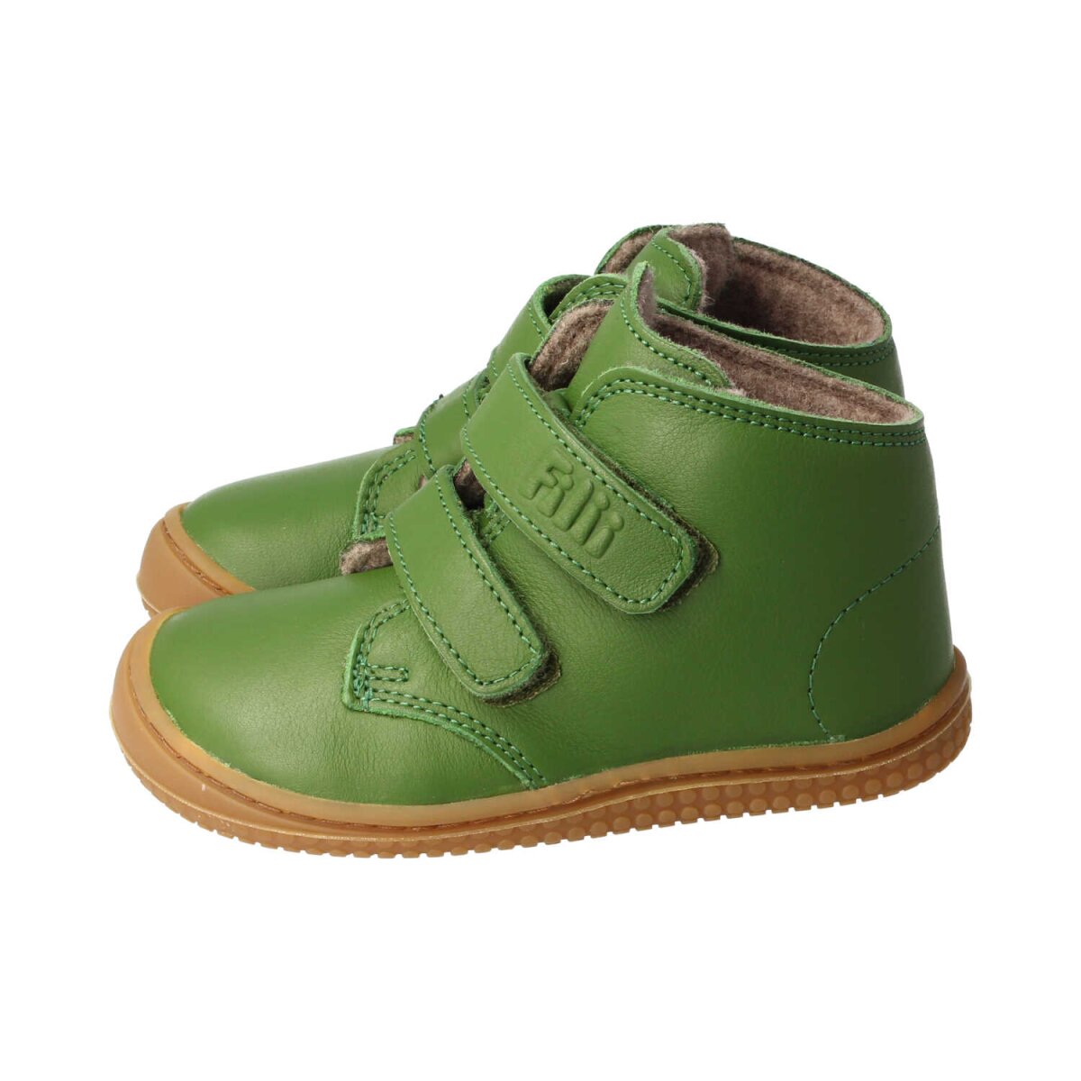 MB4213-F5 olive SOFT-FEET BIO nappa fleece velcro Weite/M