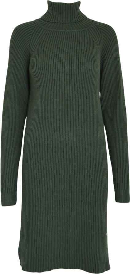 Minus Ava knit turtleneck dress Jungle green