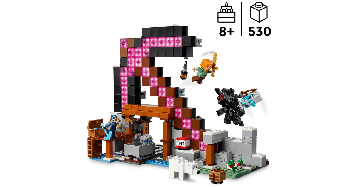 LEGOMinecraft - De pikhouweelmijn Constructiespeelgoed  (21277)