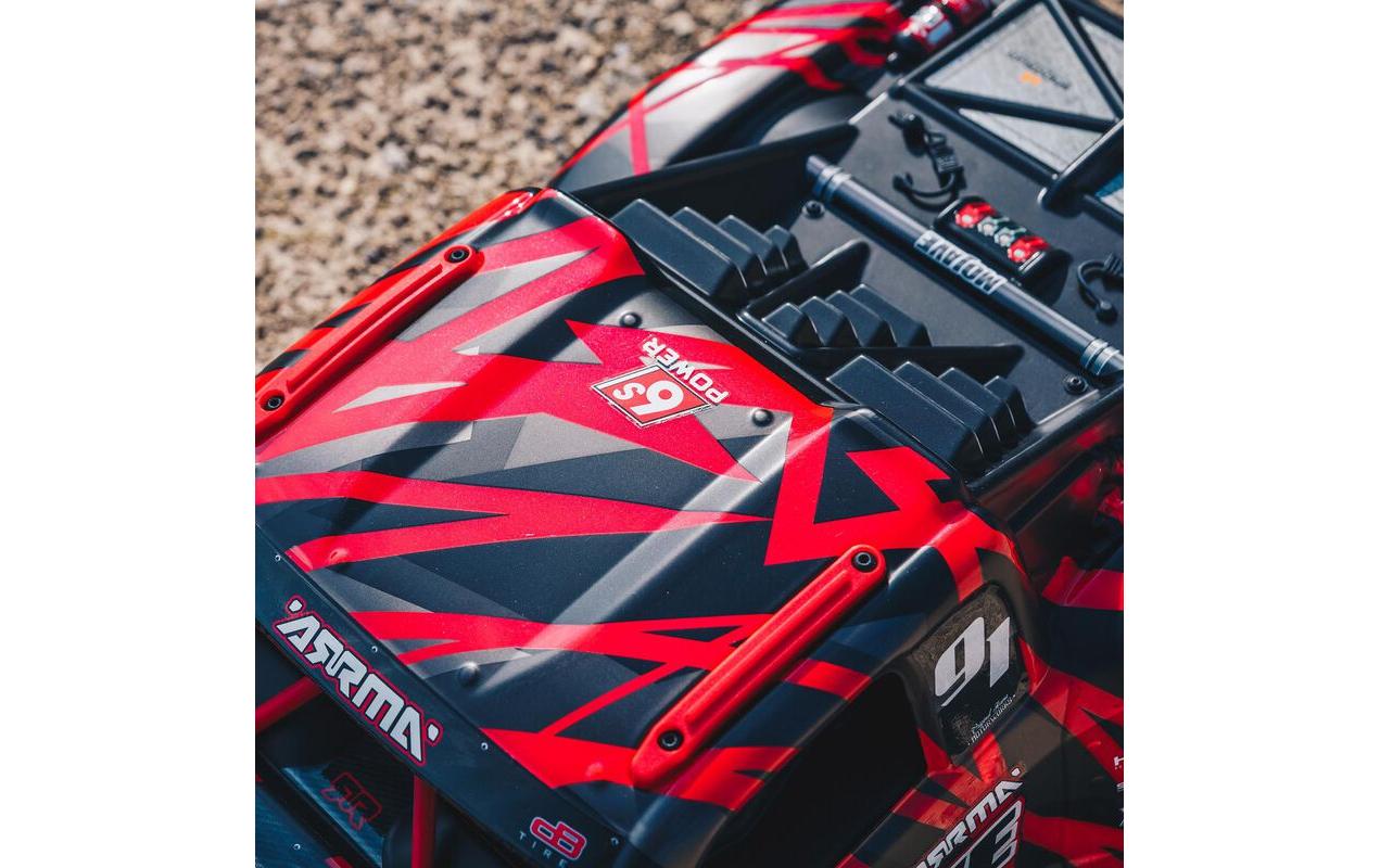 Trophy Truck Mojave 6S V2 4WD BLX Rot, ARTR, 1:7<br>Desert Truck mit Spektrum Firma Brushless Antrieb
