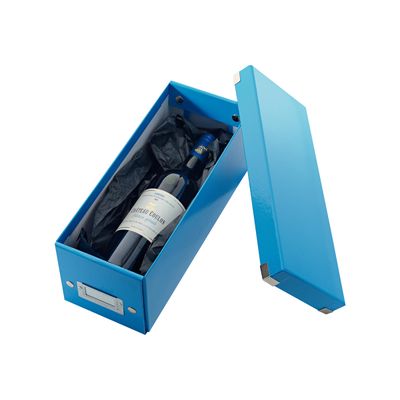 Leitz Click & Store - Boîte de rangement pour CD - bleu métallisé