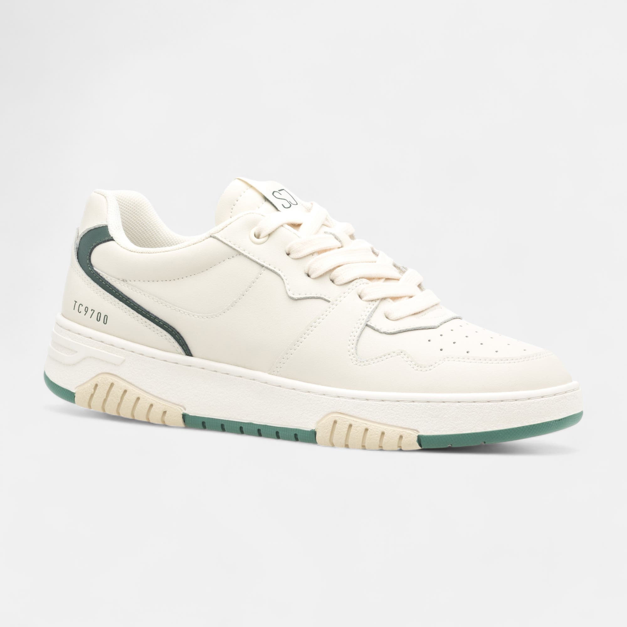 Baskets Homme en cuir blanc