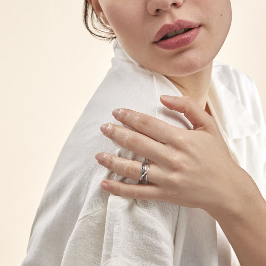 Bague Emilie Or Blanc Diamant
