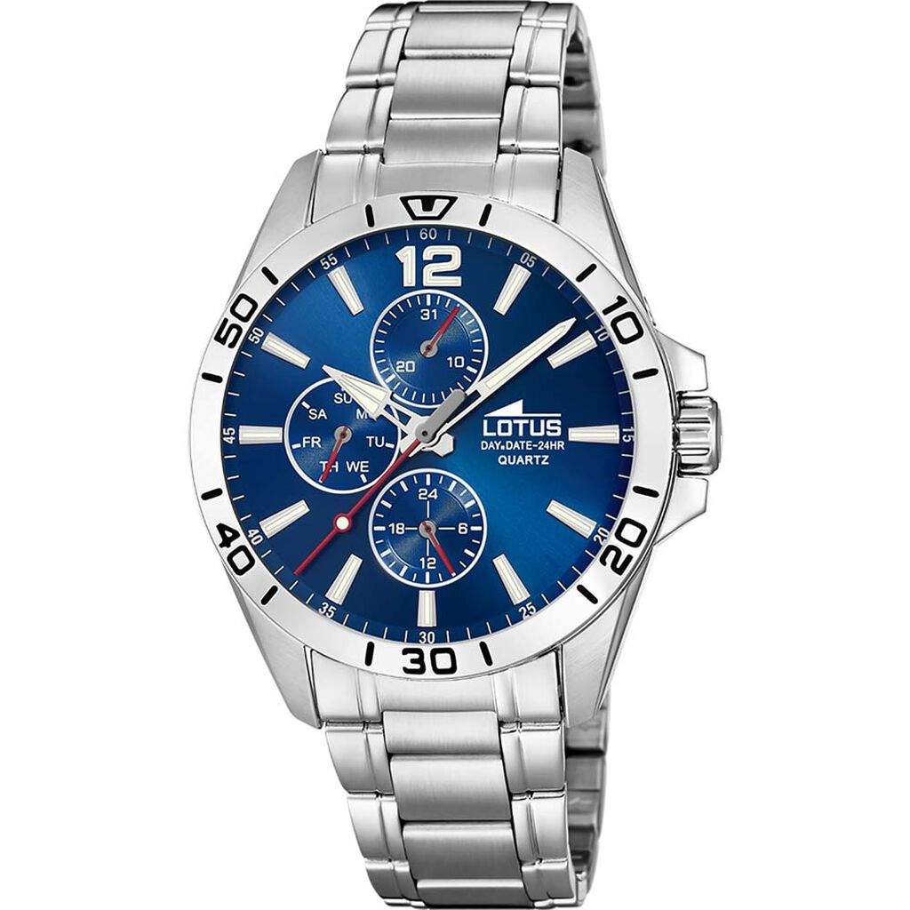 Montre Lotus Multifonction Bleu