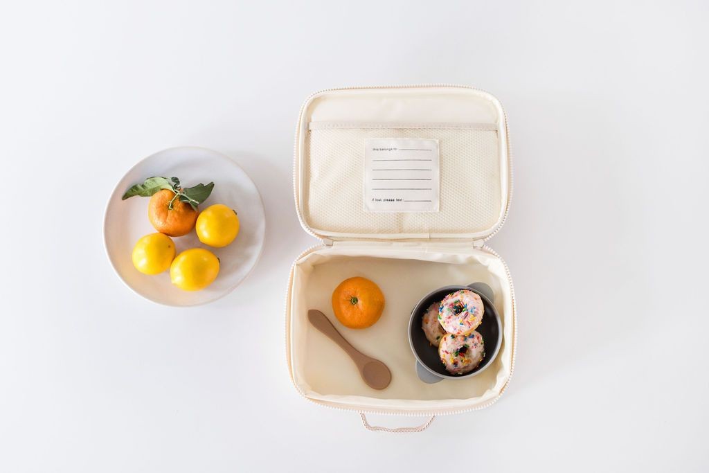 3 Sprouts - Frokosttaske- Terrazzo / Sand