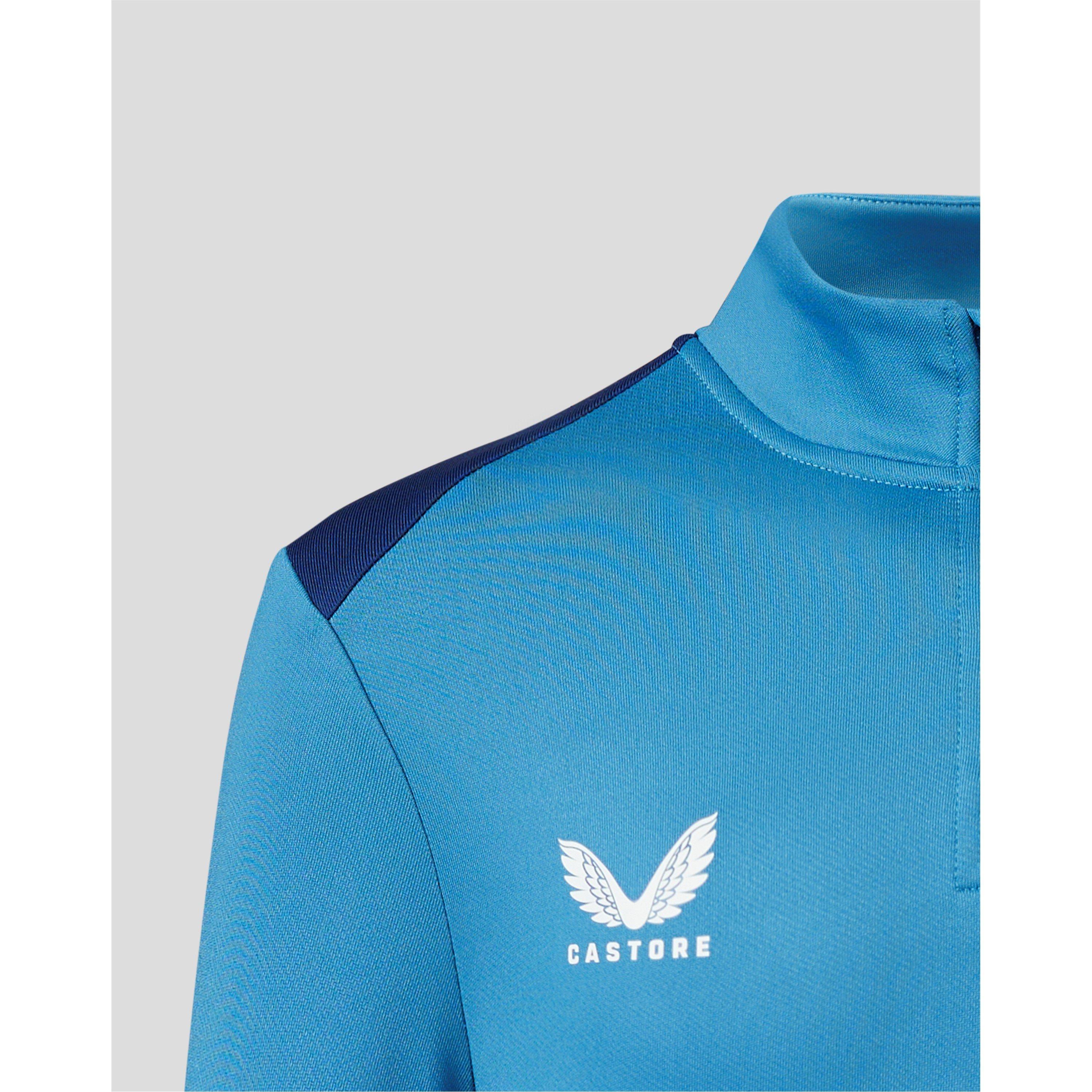 Castore Castore Rangers Quarter Zip Top 2023 2024 Juniors