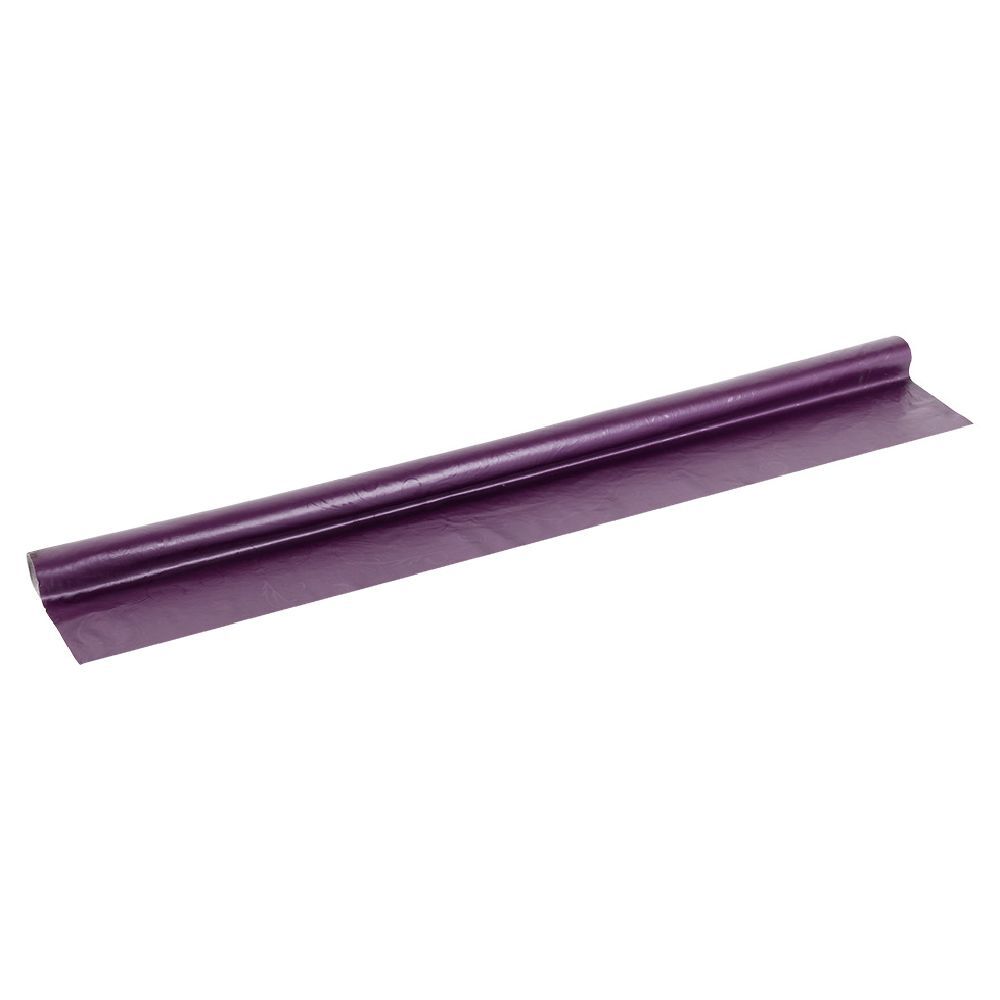 Toile cirée violet aubergine L140cm