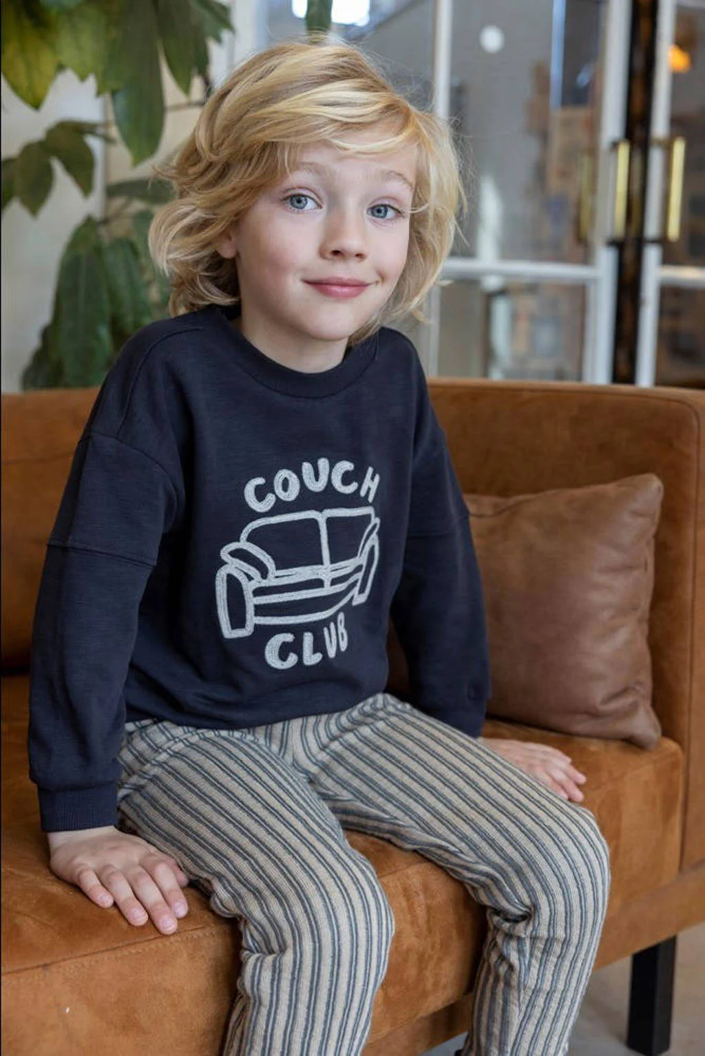 Sturdy sweater zwart