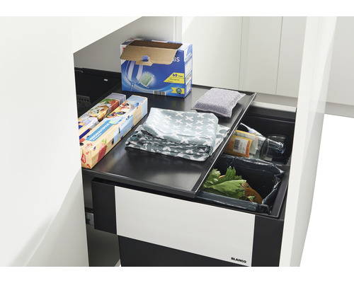 BLANCO Inbouw afvalbak SELECT II 60/2 Inhoud 1x 30 l en 1x 19 l 526203