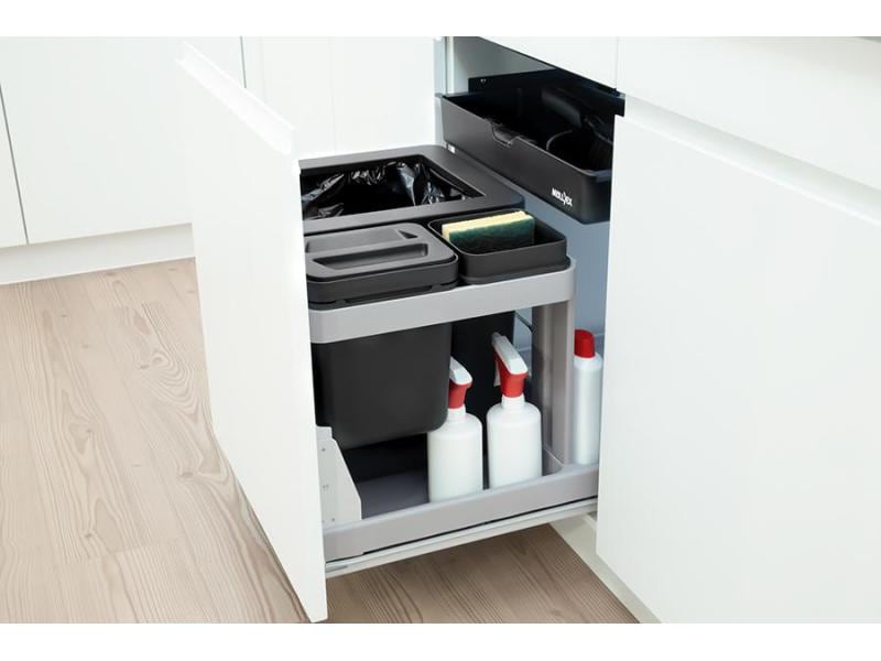 Müllex Abfalleimer BOXX 55/60-R Bio Organisierte Abfall Entsorgung