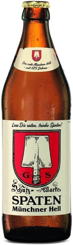 Spaten Münchner Hell Kiste 20x0,5 l (MEHRWEG)