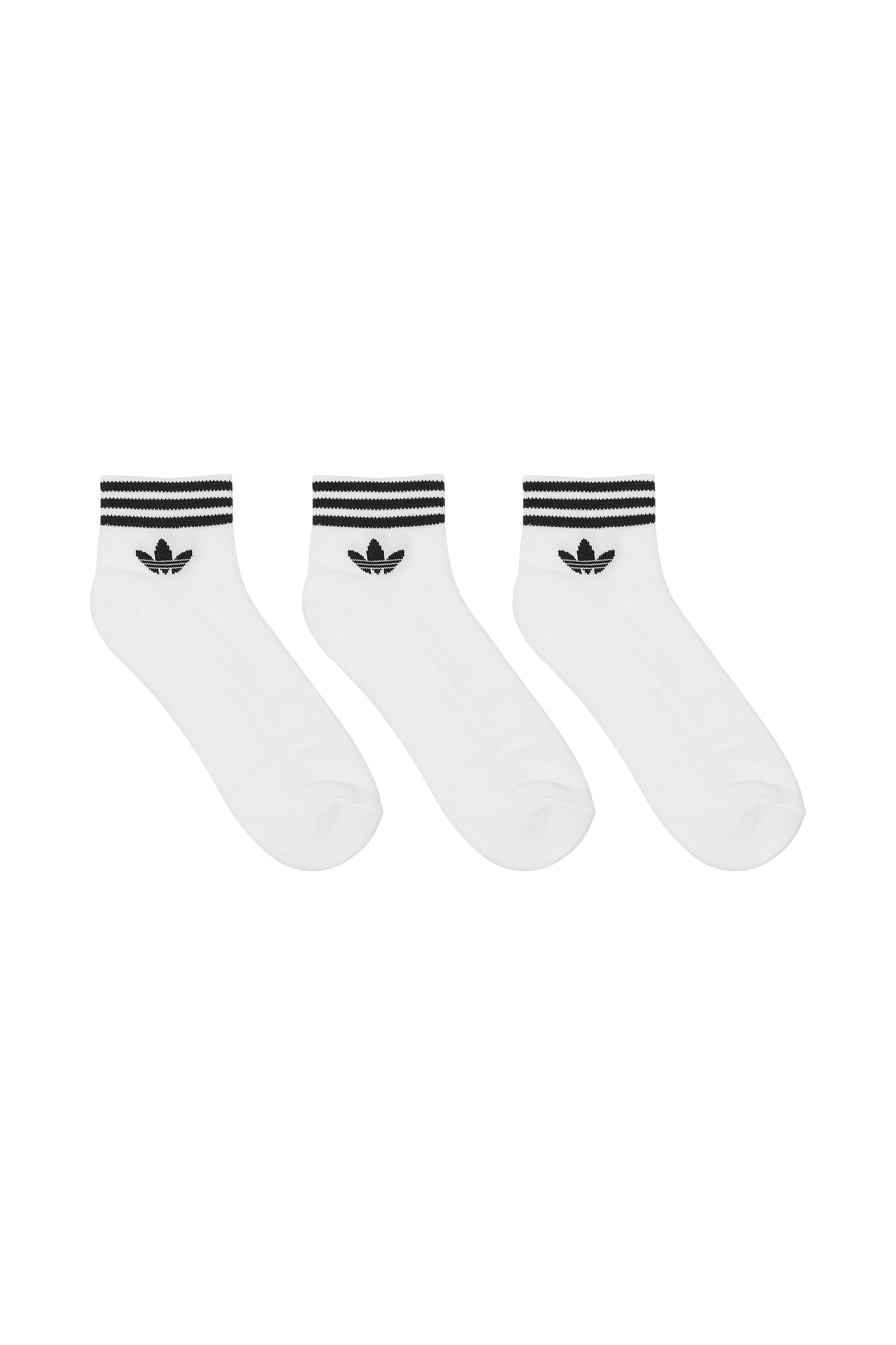 ADIDAS Lot de 3 paires de chaussettes TREF ANK SCK HC Blanc