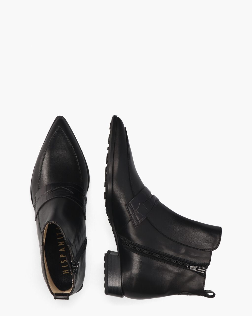 Hispanitas BHI254403 Zwart Dames Enkelboots