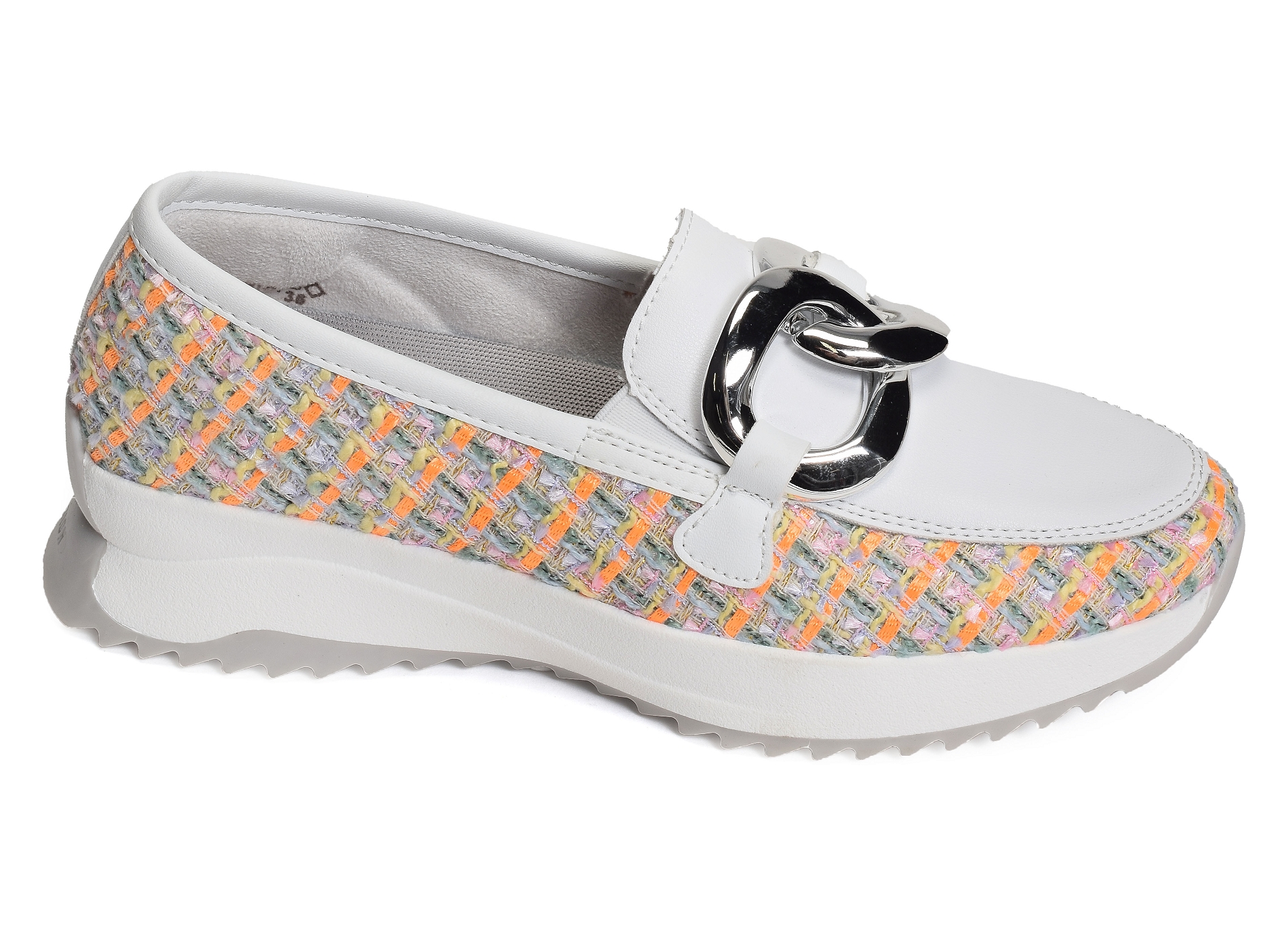 W1303 blanc multicolore