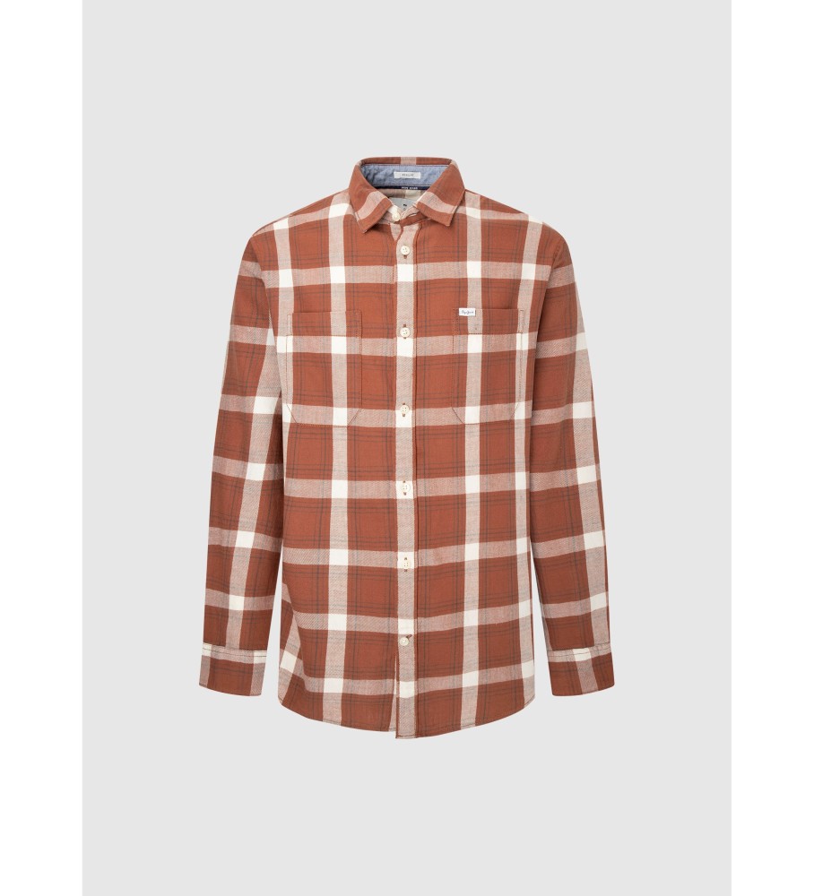 Camisa laranja Pepe Jeans Corbus