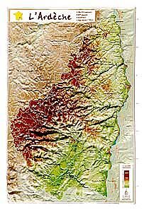 GEORELIEF - GEORELIEF D07 ARDECHE 31X21