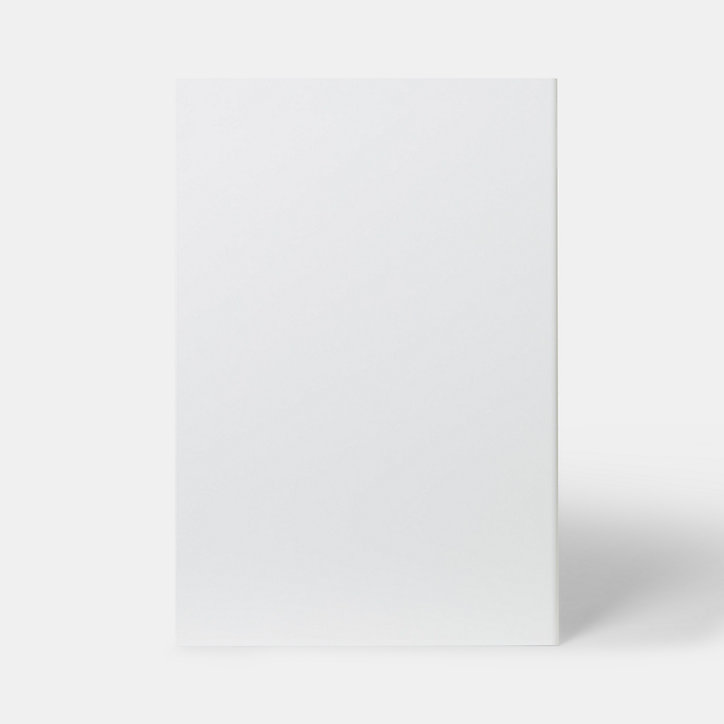 Joue de finition caisson bas Goodhome Stevia et Garcinia Blanc H. 90 cm x l. 61 cm x Ep. 18 mm