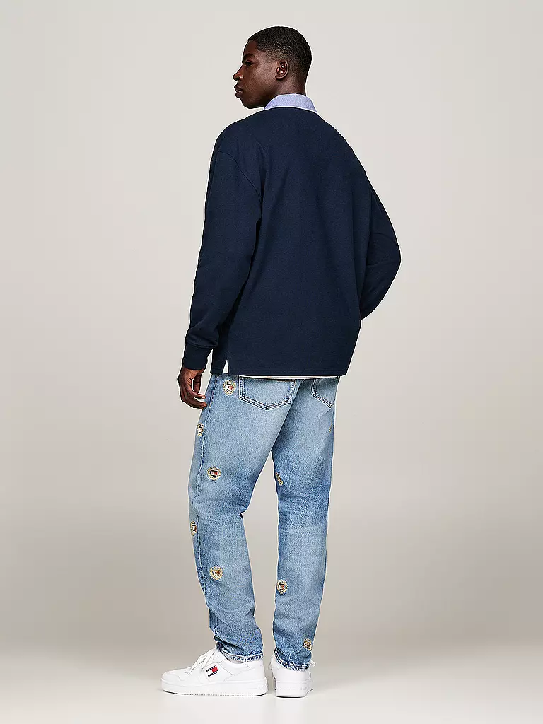 TOMMY JEANS Poloshirt dunkelblau