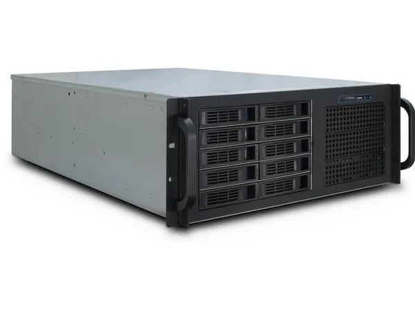 Inter-Tech IPC 4U-4410 - Rack-monterbar - 4U - forlænget ATX / SSI EEB - ingen strømforsyning (ATX) - USB