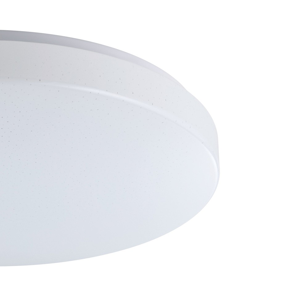EGLO - Totari-Z plafond hvid m/krystaleffekt Ø38 - TW - Zigbee, Bluetooth
