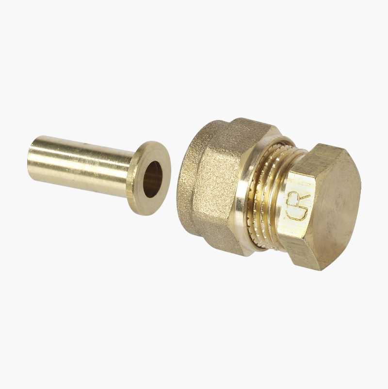 PEX endeplugg, 12 mm