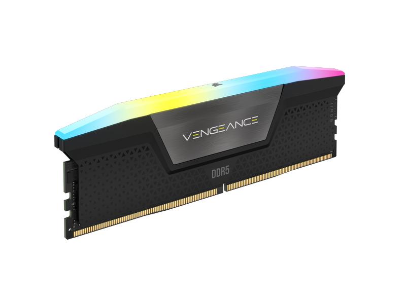 Corsair DDR5-RAM Vengeance RGB 6400 MHz 4x 16 GB High-Performance-Arbeitsspeicher mit RGB Beleuchtung