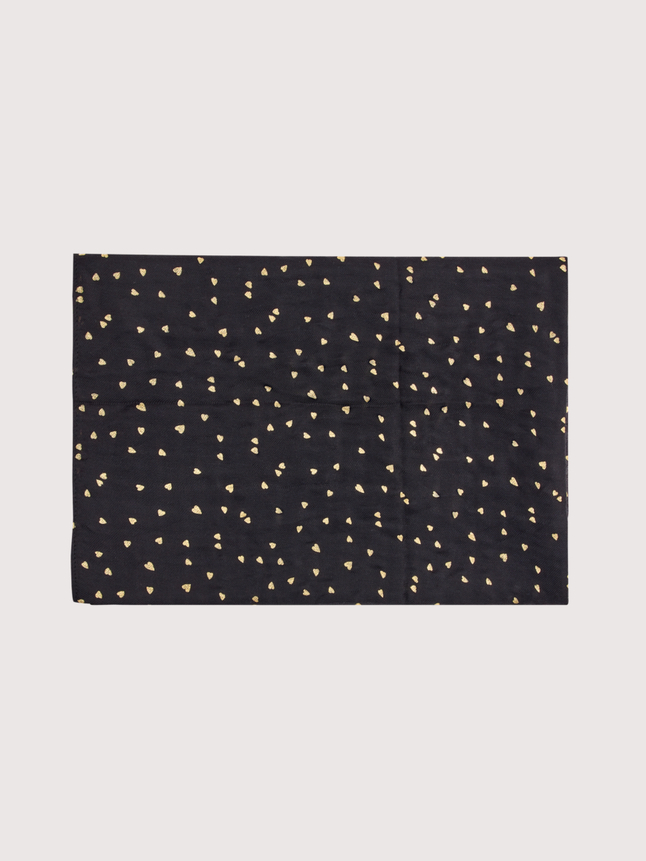 Foulard motif coeurs