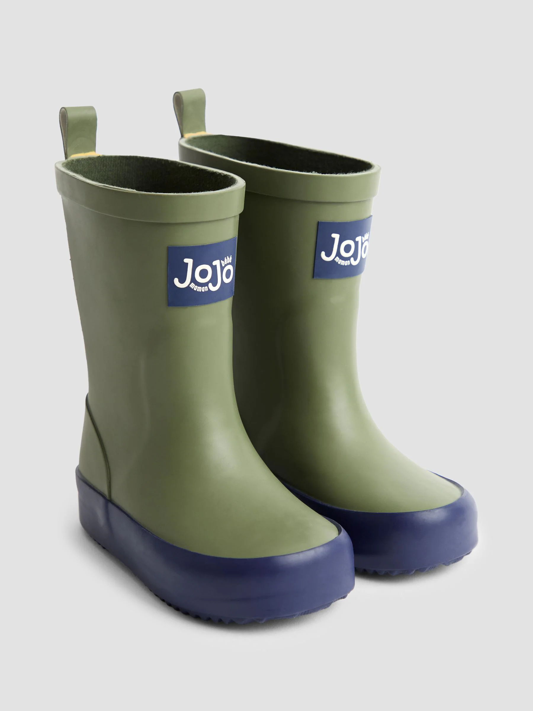 Khaki - JoJo Maman Bébé Plain Wellies