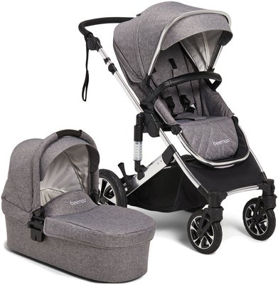 Beemoo Maxi 4 Duovogn, Grey/Silver