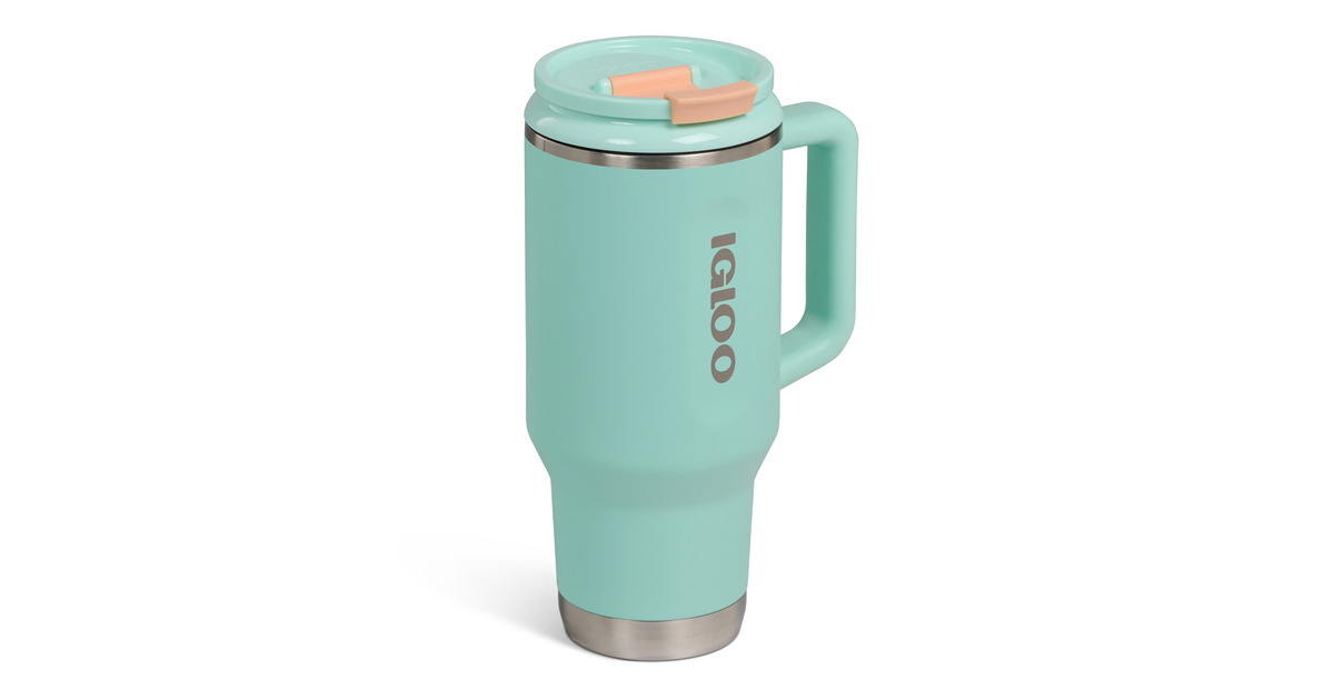 IglooFlip ‘n’ Sip Travel Mug 32 oz, 0,95 liter drinkfles  (Lichtgroen)