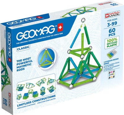 Geomag Classic Recycled Byggesett 60 Deler