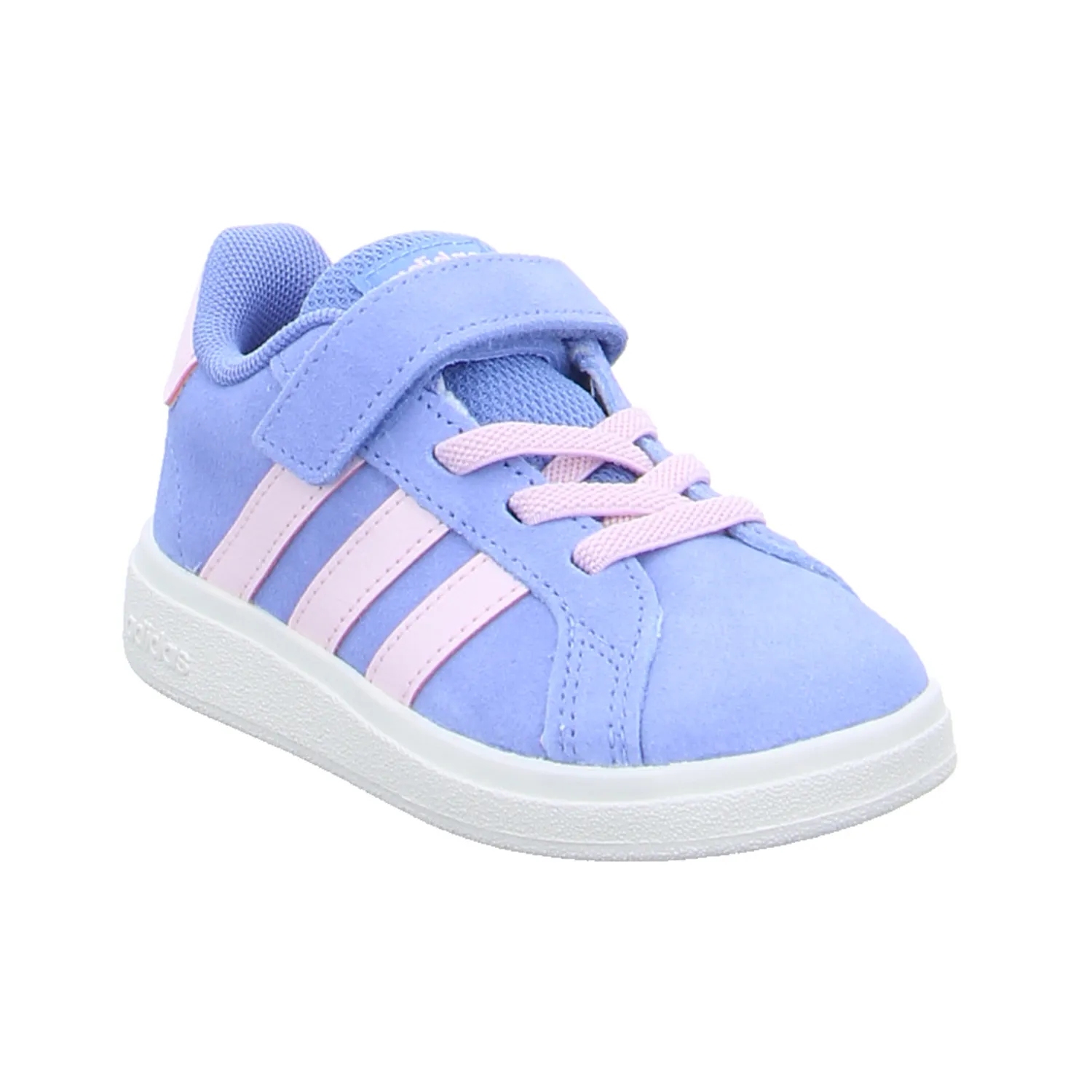 ADIDAS Baby-Sport-Bottine Hellblau Lederimitat  Sneaker