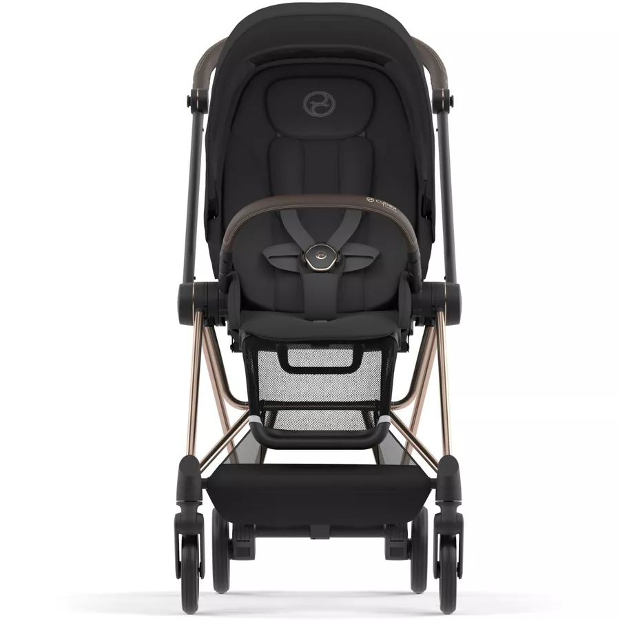 cybex PLATINUM Kombikinderwagen New Mios Rosegold Sepia Black